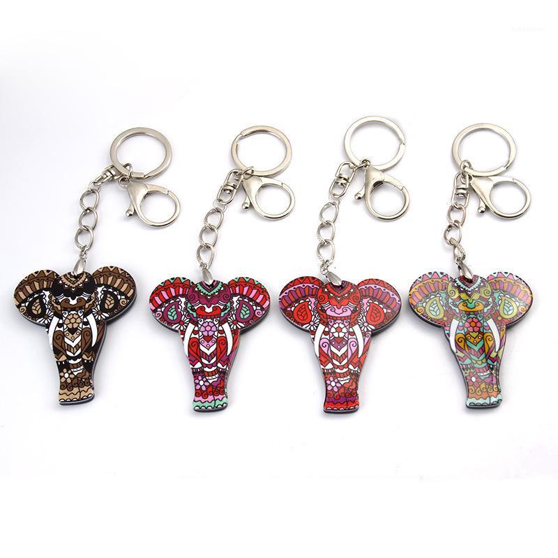 

Charm Pendant Lucky Elephant Key chains Key Ring Bag Purse Buckle Car Keys Holder Jewelry Gift For Women Men1
