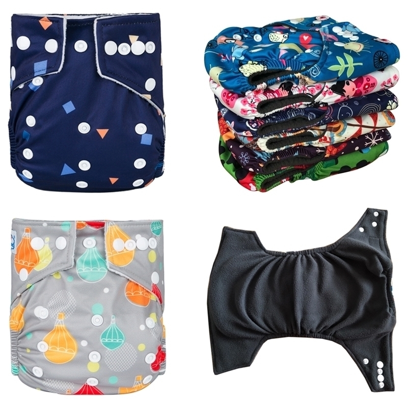 

Good Price For Best Quality Bamboo Charcoal Diaper antibiosis Bamboo Nappy Washable Pocket Diaper Wholesale 15pcs in a Batch 201117, Clear