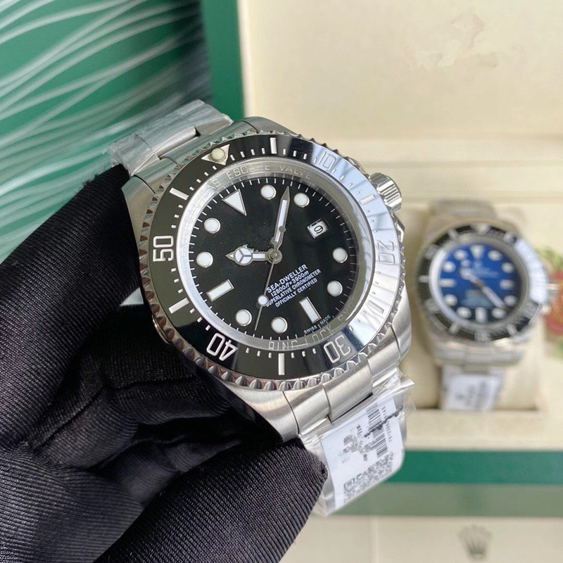 

High Quality Men's watch Automatic Mechanical Movement 44mm Stainless Steel Strap Sports Mens Watches Wholesale Fashion Male Wristwatches Man Wristwatch