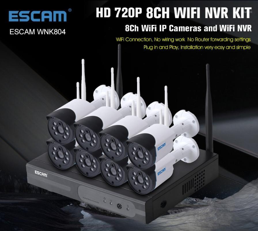 

ESCAM WNK804 8ch 720P Wireless NVR kit Outdoor IR1