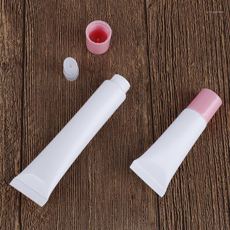 

10pcs Oblique Mouth Empty DIY Lip Gloss Refillable Tubes Cosmetic Sub-bottling Women Make Up Lip Lipstick Tubes1