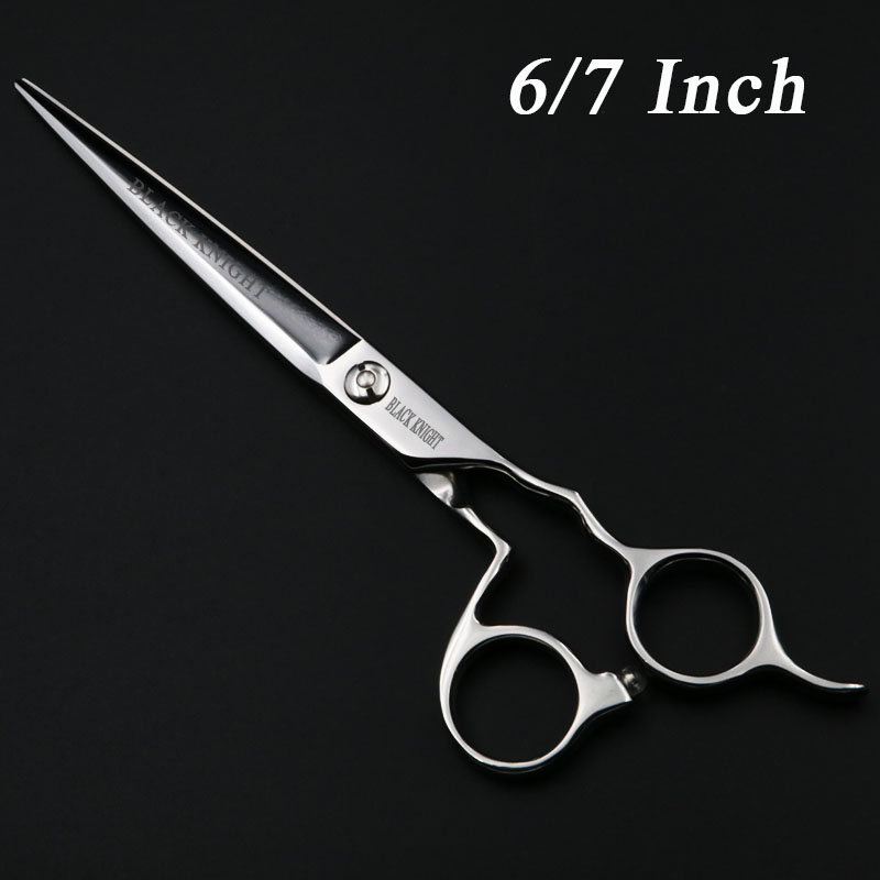 

6/7 inch scissors Black Knight Professional Barber Salon Hair Cutting Scissors And Pet Shears Hairdressing