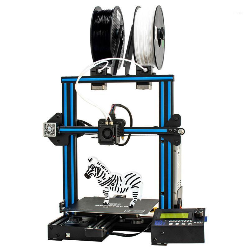

A10M 2 In 1 Mix-color Fast Assembly DIY 3d Printer Super Plate Hotbed Filament Detector Break-resuming Capability1