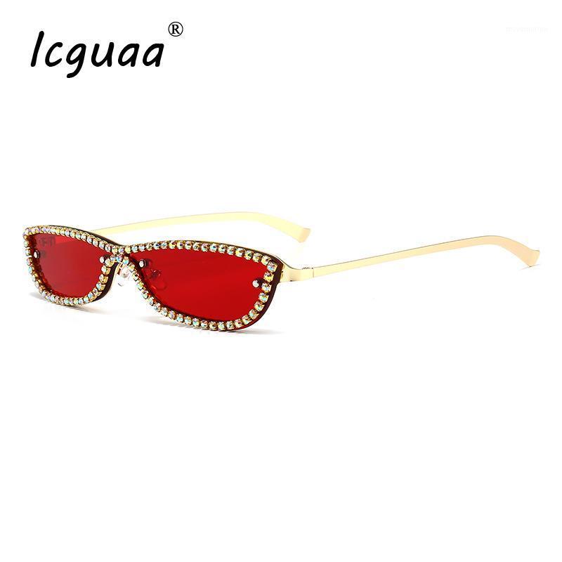 

Handmade Crystal sunglasses women 2020 UV4010 Luxury Sexy woman fashion Rhinestomne Sunglasses Ladies UV400 eEyewear1