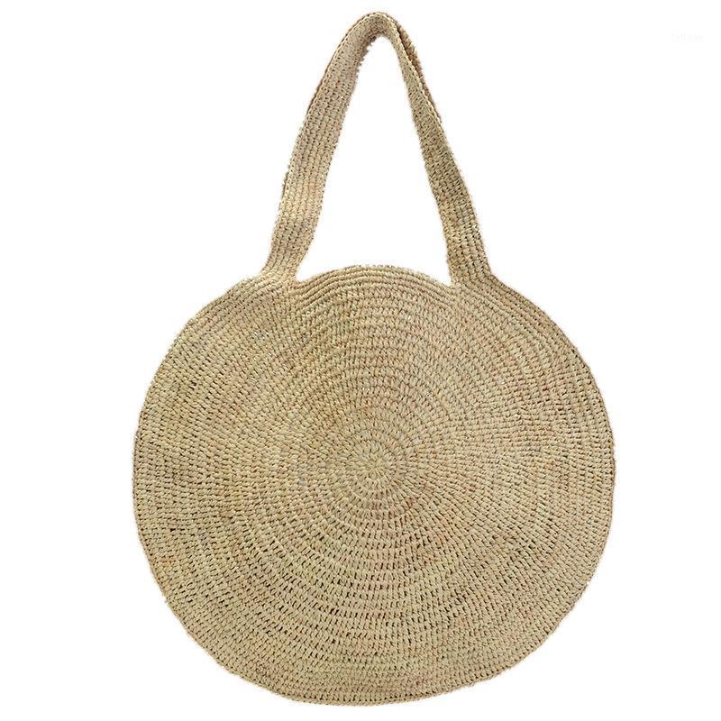 

Round Lafite grass woven bag with the same bag1, Please contact custo