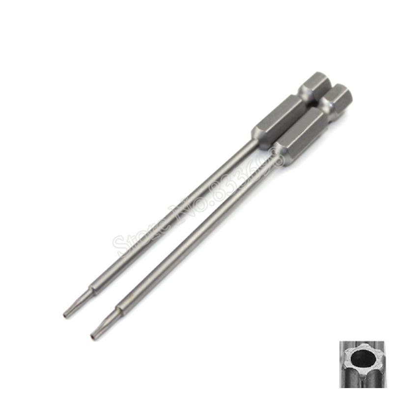 

100mm Long Magnetic Torx Head Screwdriver Bits Electric screwdriver Set T6 T7