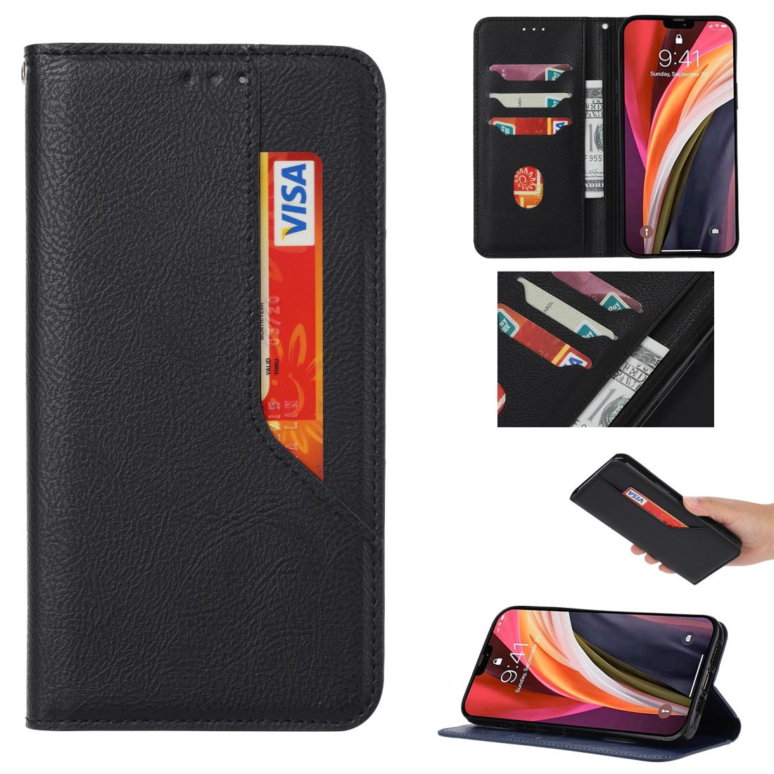 

For Xiaomi Poco X3 NFC Magnetic Horizontal Flip Leather Case with Holder Card Slots Wallet