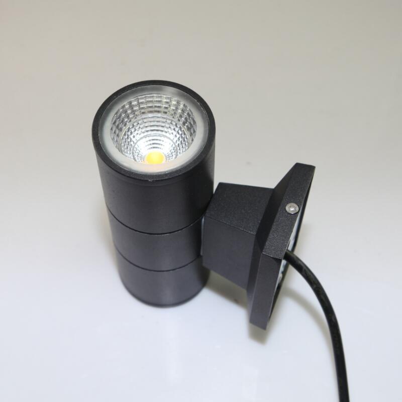 

Free shipping 8pcs/lot 2x8w 16W COB LED wall light up an down outdoor waterproof/AC85-264V 2year warranty