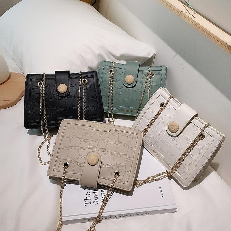 

Stone Pattern PU Leather Bucket Bags For Women 2020 Small Shoulder Messenger Bag Lady Fashion Handbags Luxury Totes, Black