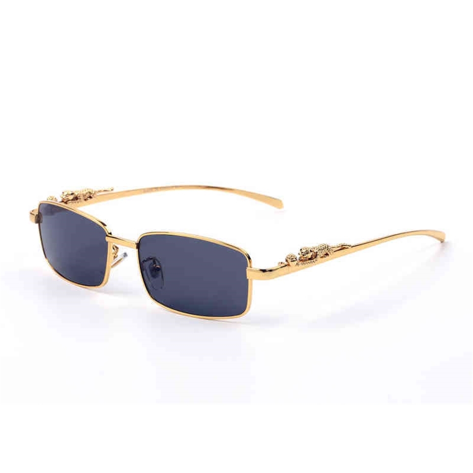 

Vintage New Glasses Frame Men Sunglasses Metal Gold Rimless Eyeglasses for Anti Reflective Clear Lens Prescription Spectacles French