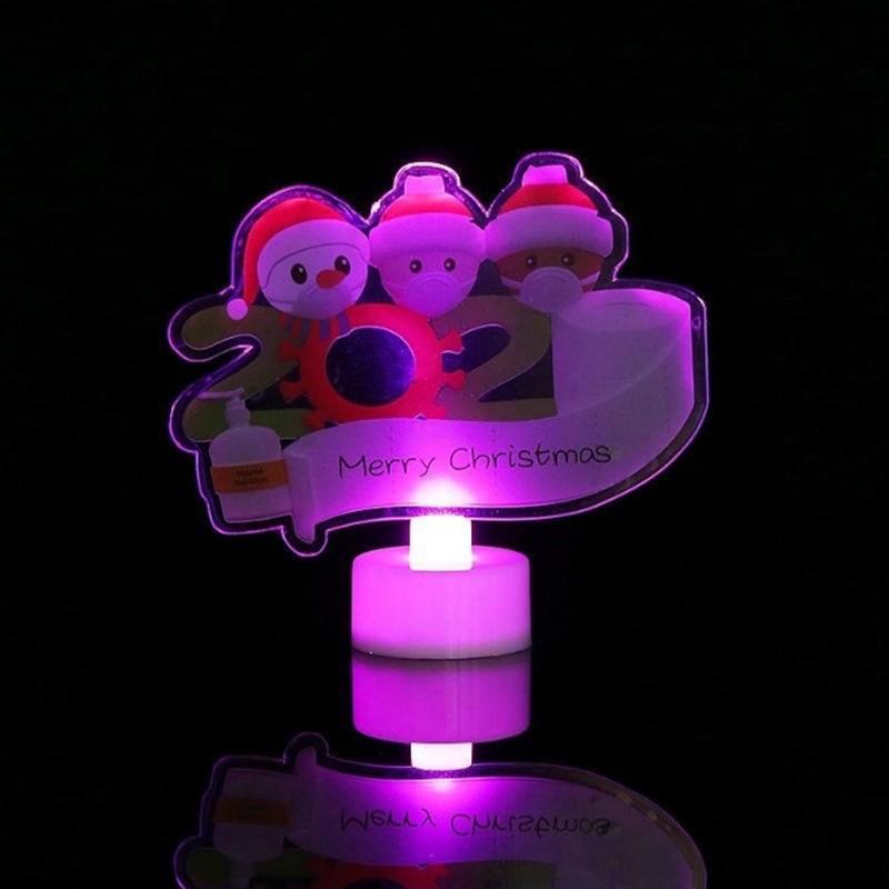 

Colorful LED Decorative Lights New Year Christmas Decorations Ornament Family Party Supplies Home Decor JS22