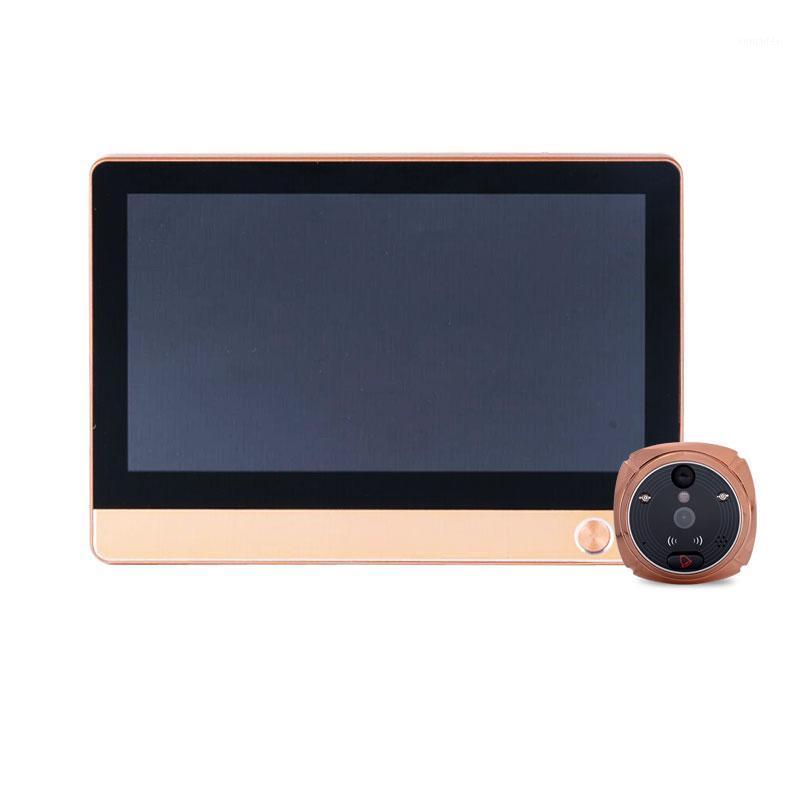 

Multi-Language 7 Inch WIFI / GSM Intercom Video Door Phone App Remote Control1