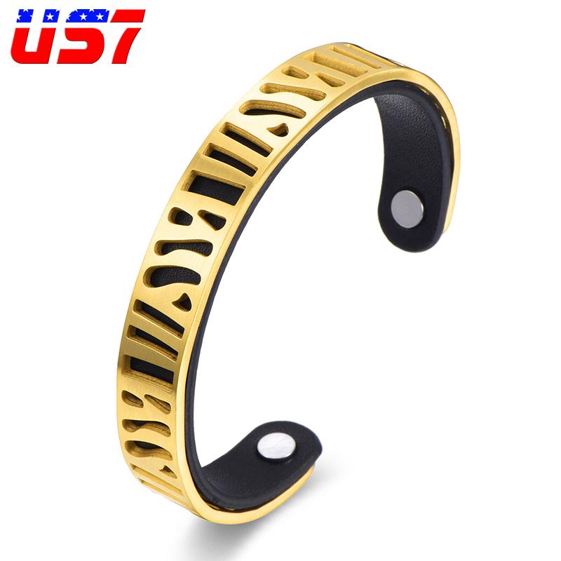 

US7 Cool Cuff Carbon Fiber Bracelets & Bangles Stainless Steel Men Motor Biker Rock Bangle For Men Jewelry Pulseira Masculina