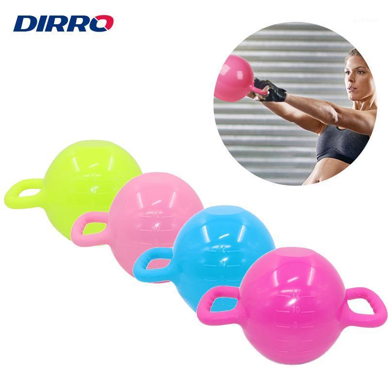 

Water-filled Kettlebell Dumbbells Base Water Injection Kettle Bell Yoga Fitness Double Handles Pilates Body Shaping Equipment1, Blue