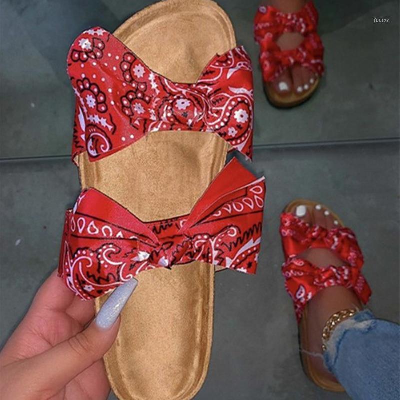 

Summer Women's Sandals Bow Leopard Print Ladies Slippers New Open Toe Ladies Fashion Hollow Lightweight Sandals Women's Shoes1, Red 1