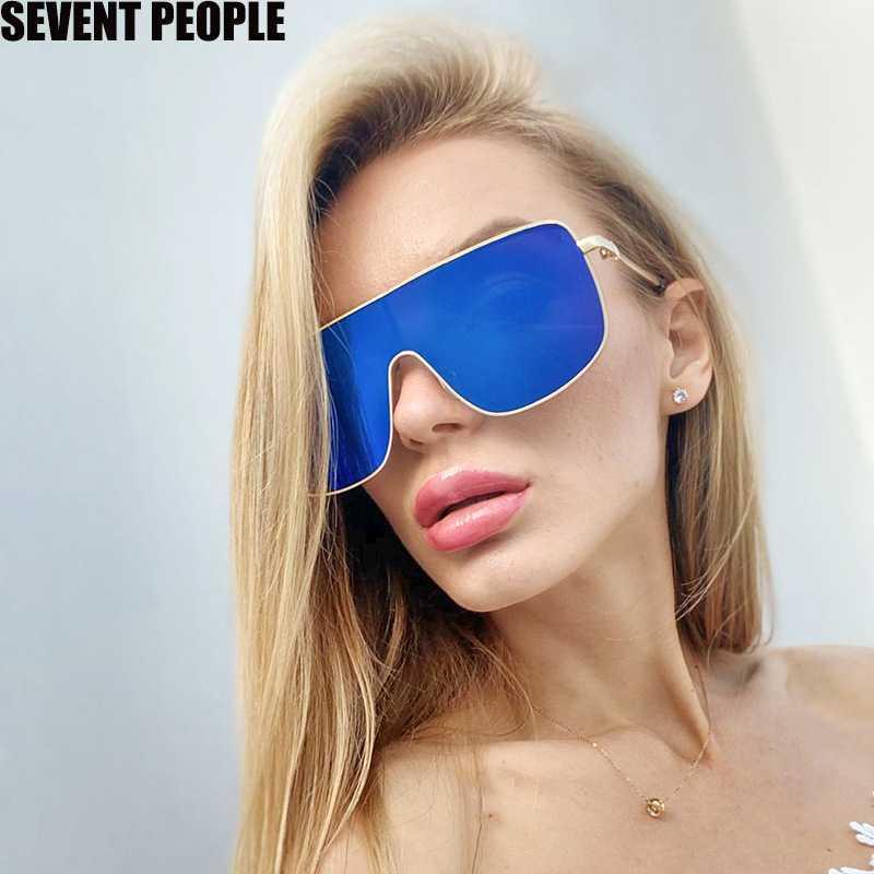 

Oversized Sunglasses Retro Sun Glasses Square for Women 2020 Fashion Shades Eyewear Designer Vintage1