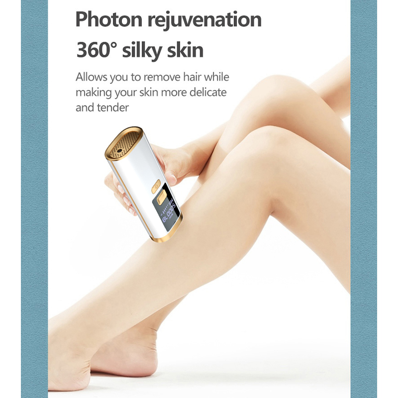 Épurateurs de visage électriques Homme et femme IPL 3 en 1 tête de conversion épilation permanente épilation au laser indolore maison poils du co
