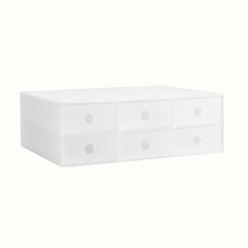 

Drawer Desktop Storage Box Transparent Plastic Combination Storage Box Jewelry Organizer Holder Cabinets