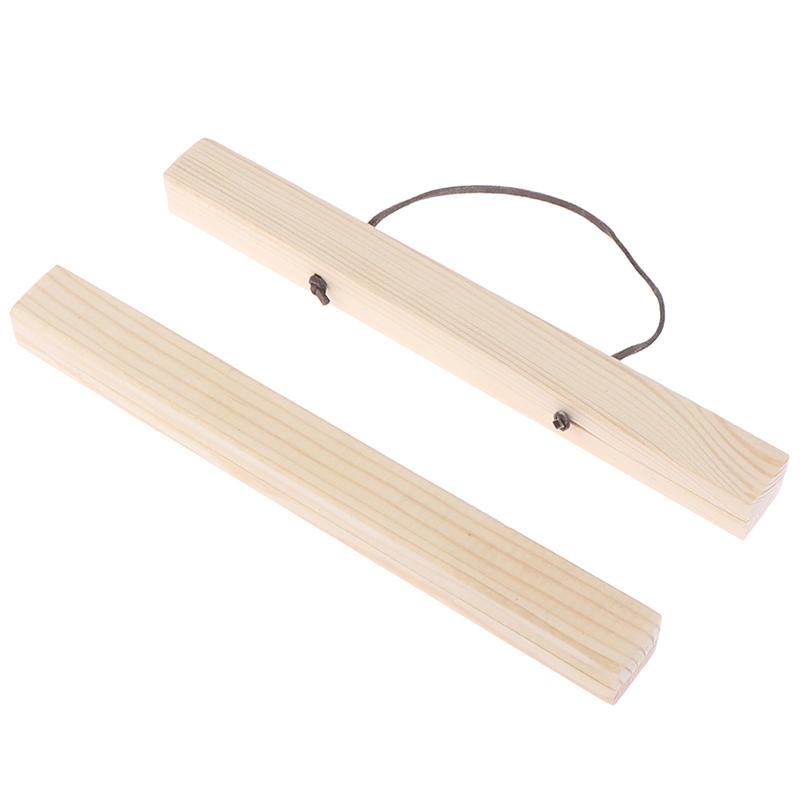 

Magnetic Poster Hanger Frame Teak Wooden Hanger Frame Natural Painting Photo