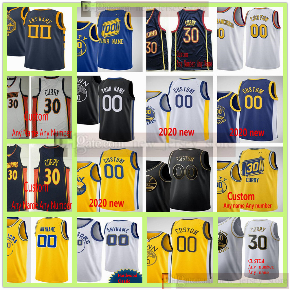 

Custom 2021 Printed Andrew 22 Wiggins Stephen 30 Curry Klay 11 Thompson Draymond 23 Green Marquese Chriss Damion Lee Poole Jerseys