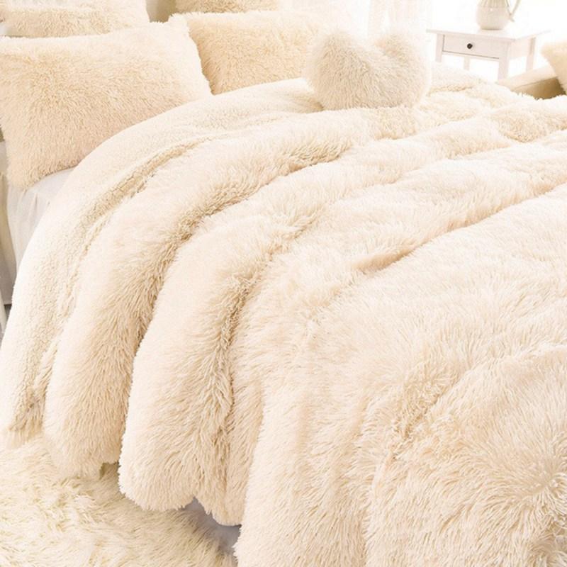 

32 New Arrival Luxury Long Shaggy Throw Blanket Bedding Sheet Large Size Warm Soft Thick Fluffy Sofa Sherpa Blankets Pillowcase