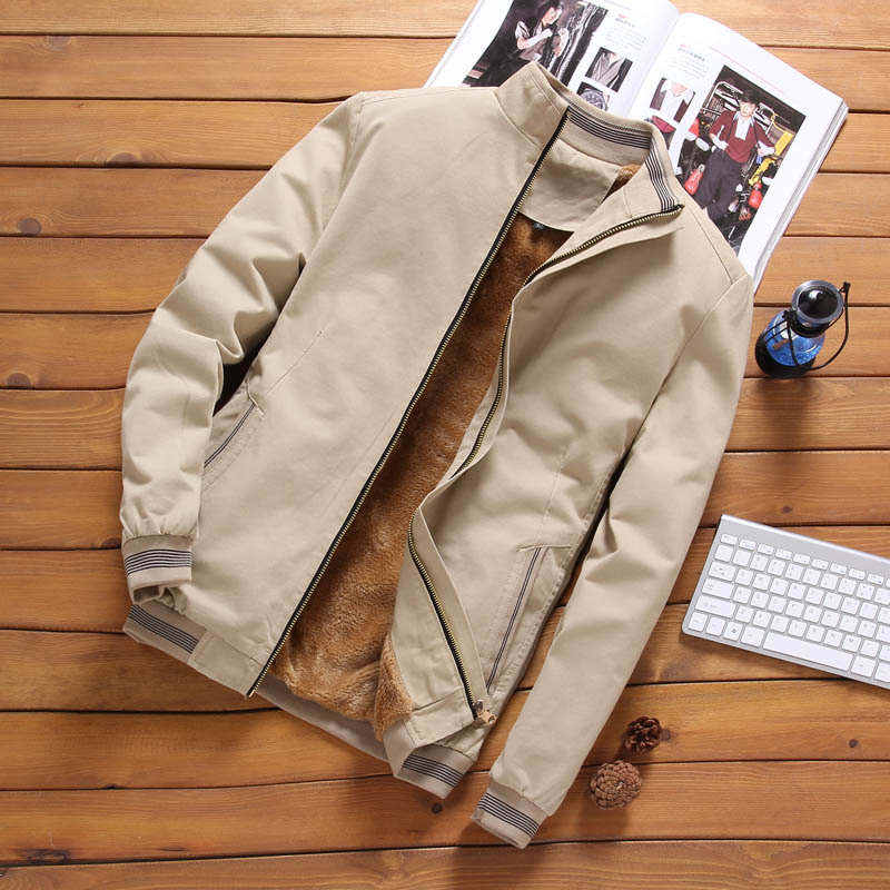 

2021 Tang New Winner Autumn Rosica Fist of Hot Sweaty with Hooded Jacket Men Comfortable Asian Size 4xl NE33, Light khaki