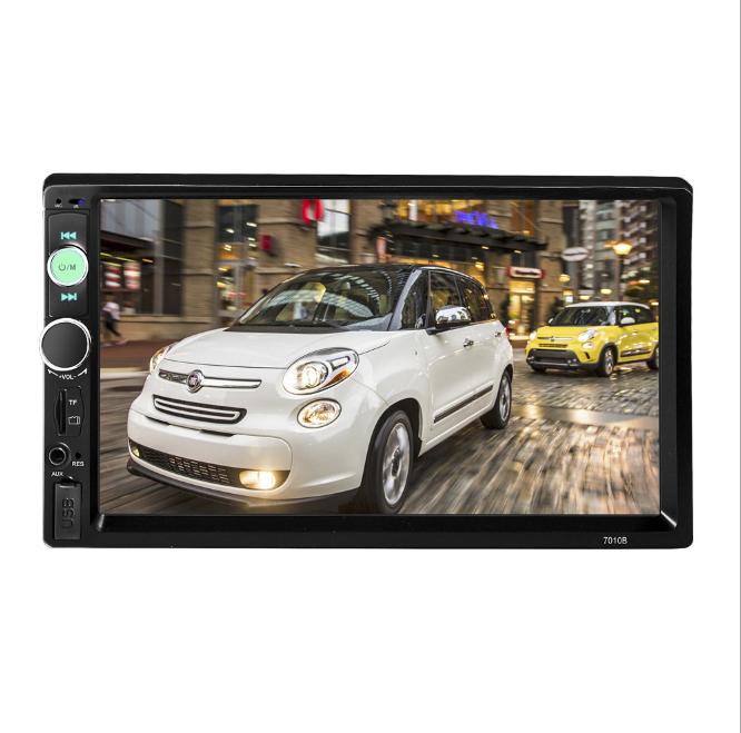 

by DHL or Fedex 5pcs 7010B 2 Din Car Video Player Touch Screen Panel Car Audio Player with camera FM/MP5/USB/Bluetooth