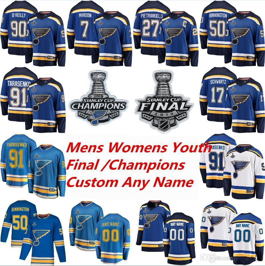 

2019 Stanley Cup Final St Louis Blues Hockey Jerseys Vladimir Tarasenko Jersey Alex Pietrangelo Jake Allen Colton Parayko Binnington Custom, Colour 9