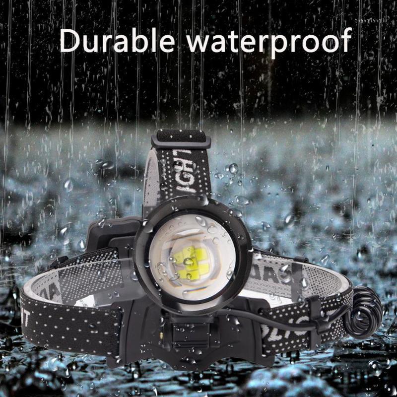 

Headlamps Super Bright P90 Headlight USB Rechargeable Waterproof LED Output Port Working/Camping Torch Headlamp1