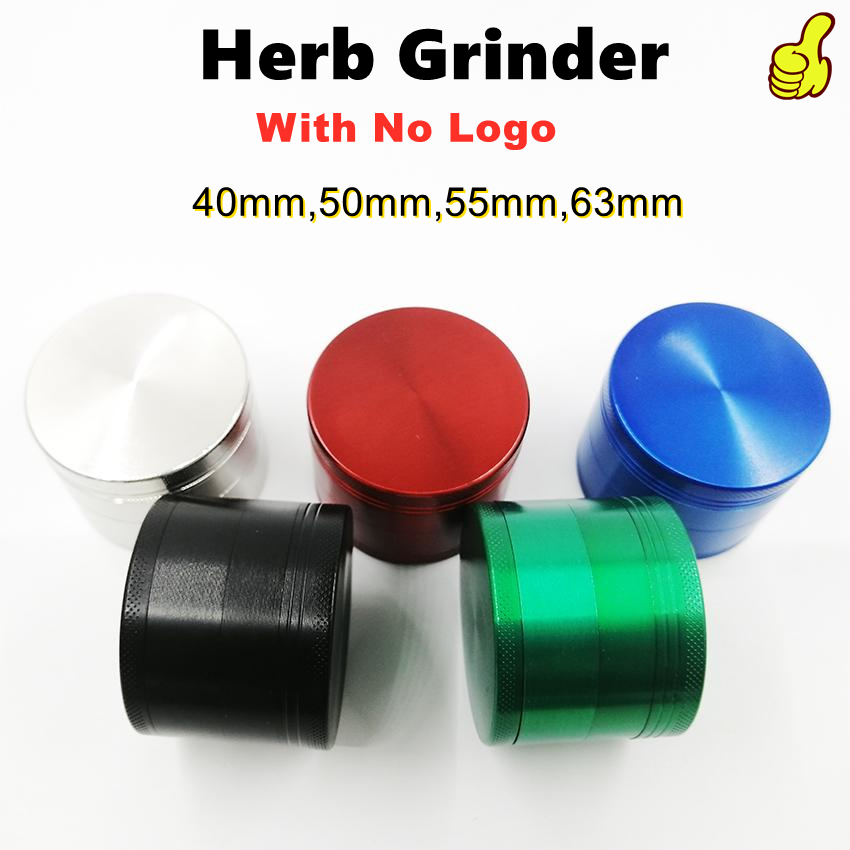 

50mm High Quality Herb Grinder Bag Zinc Alloy Metal SharpShone Style 5 colors Available 40mm 55mm 63mm Dry Cigarette Vaporizer Crusher Flat Grinders