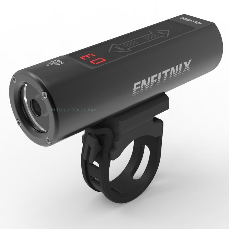 

New Enfitnix Navi600 Road Bike Mountain Bike Bicycle Smart Headlight Xlite100 Backlight USB Charging Tail Light