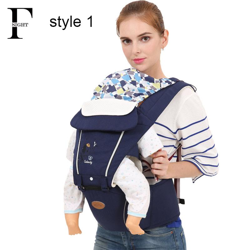

Soft ergonomic backpack baby carrier sling pouch multifunctional baby kangaroo hipseat tabouret stool backpack gear holder