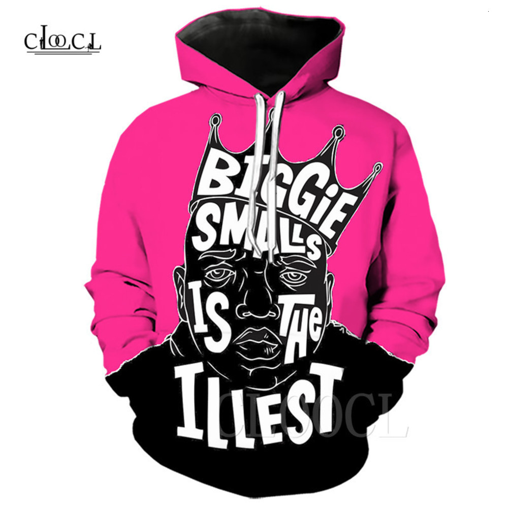 

Rose Red Harajuku The Notorious B.I.G. Biggie Smalls Tupac Fashion Men Sweatshirt Couples Sweats Unisex 3D Hip Hop Hoodie, Hoodies