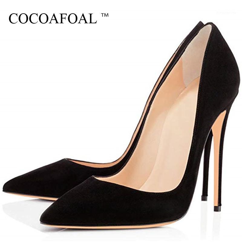 

COCOAFOAL New Cow Women High Shoes Woman High Hooks Shoes Bridal Plus Size 33 43 Fashion Sexy Party Pumps Autumn Black Red1, Yellow 10 cm