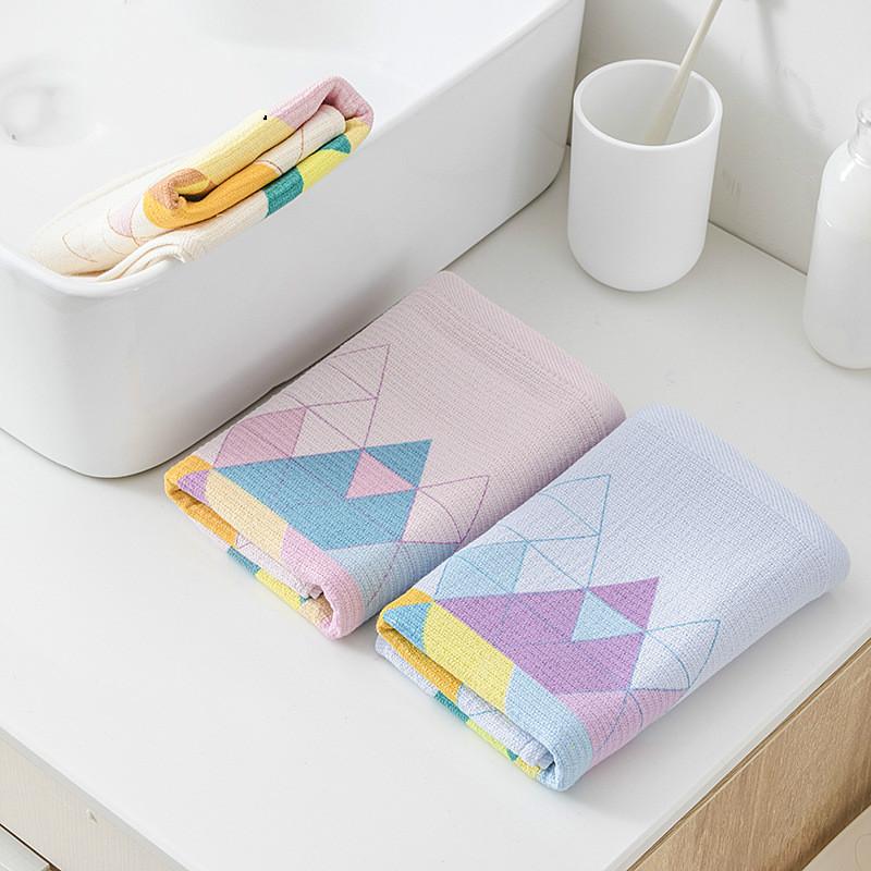 

Towel Pure Cotton Super Absorbent Bath Household Face  Soft Bathroom Top Quality Comfortable For Kitchen, Pink