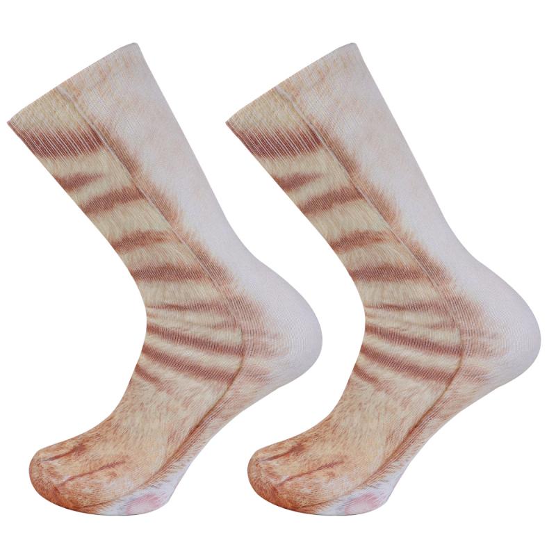 

1 Pair Modeling Lovely Animal Style Stockings Socks Clothing Accessories, Brown