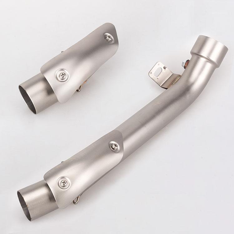 

Motorcycle Exhaust System Muffler Mid Pipe Link Motorbike Adapter Fit For GSX-R1000 GSXR1000 2007-2008 2012-20221