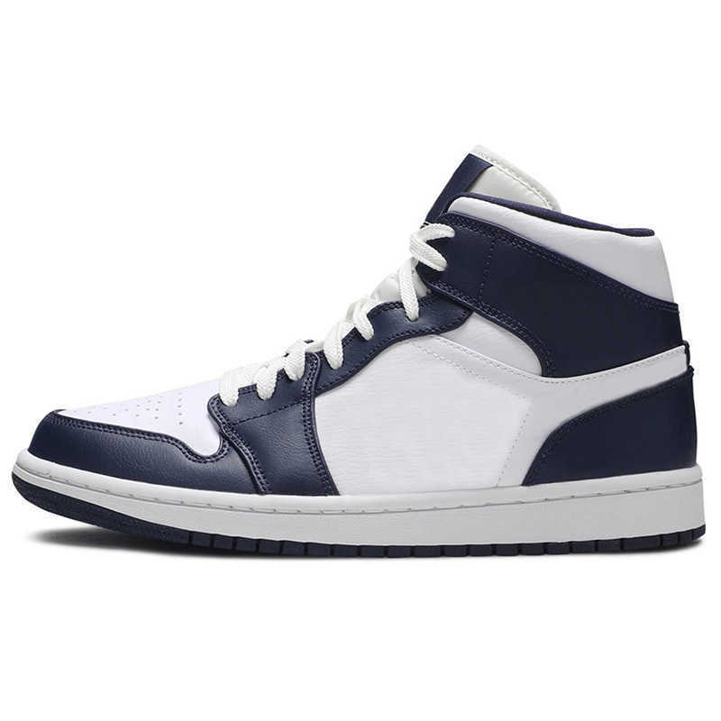 

High Quality Mid Obsidian Familia Jumpman 1 1s High OG Volt University Blue retro Basketball Shoes Smoke Grey Mid White Shadow TrainersC65N, #7 high og bio hack 36-45