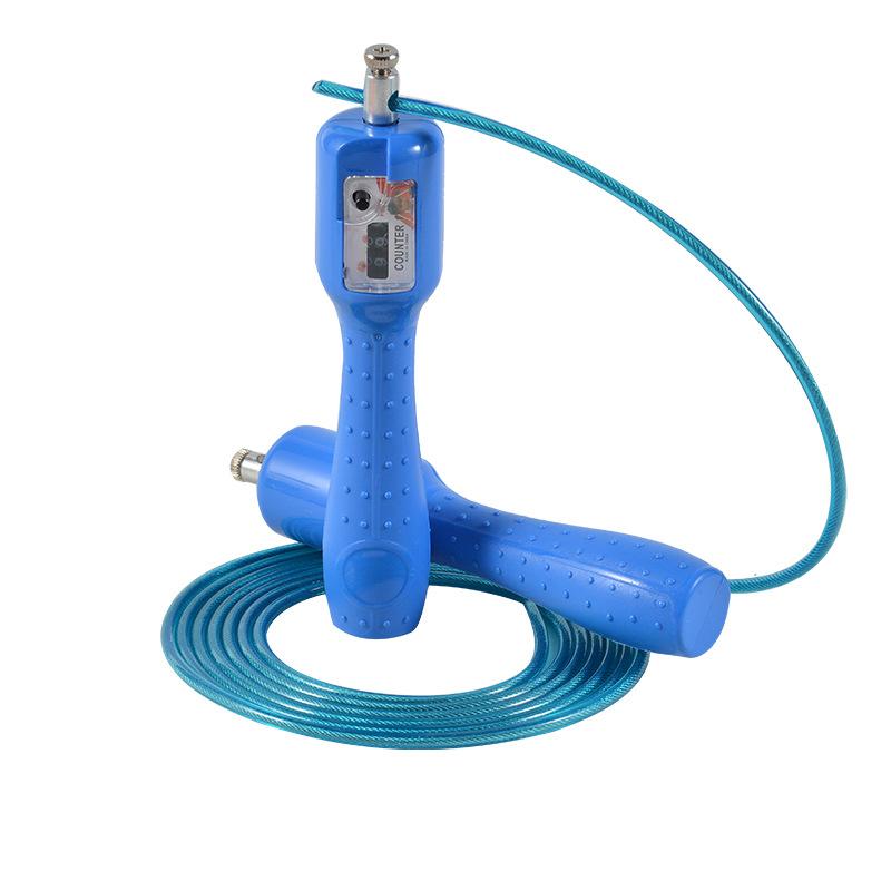 

Ball Bearing Counting Jump Rope with Anti-slip Handle Smart Skipping Rope for Adult Child Home Fitness