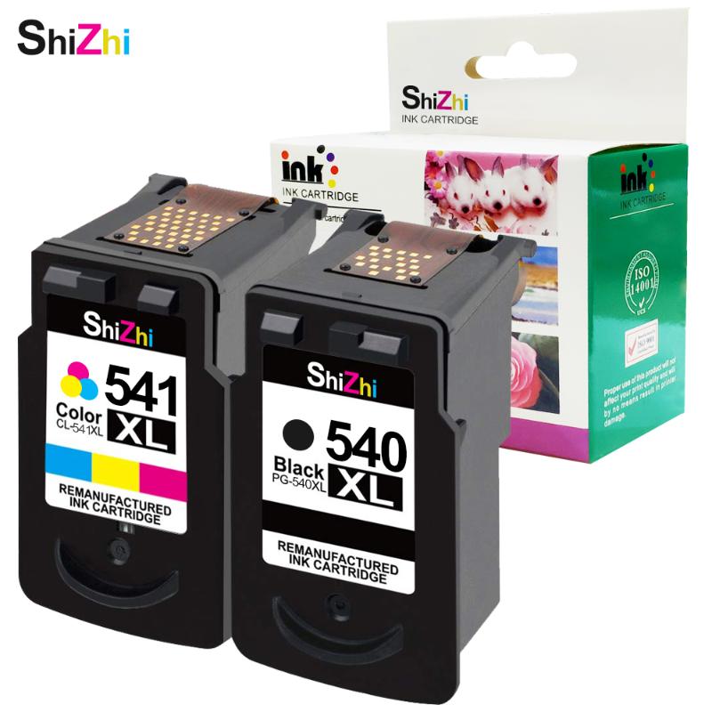 

SHIZHI Ink cartridge Compatible For PG 540XL CL 541xl For Canon PIXMA MX475 MX515 MX525 MG2150 MG2250 3150 MG3250 MG4150 printer