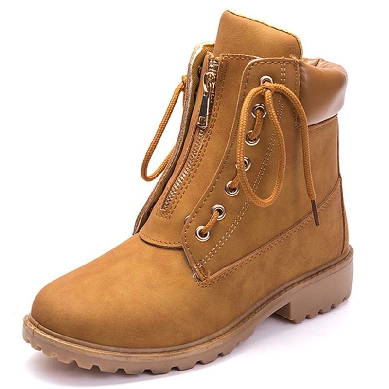 

2020 Winter Women Fashionable Women's Casual Shoes Woman's Martens Mujer Heels Boots Hx07, Unkcamelunk