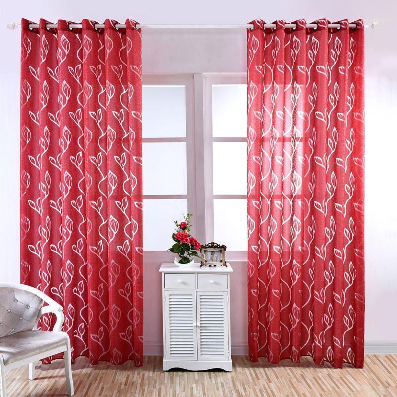 

New Decorative Modern Curtains Jacquard Gray Curtain Window Curtains For Bedroom Blind Window H011