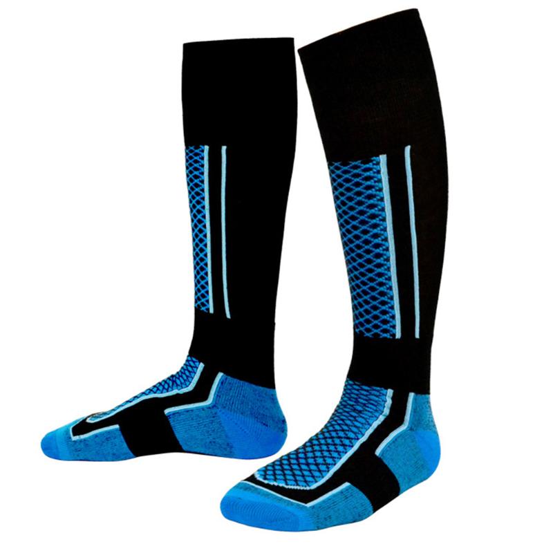 

Keep Warm Unisex Outdoor Sports Solid Winter Hiking Camping Walking Ski Socks Thicken Mountaineering Breathable Long Tube, For men