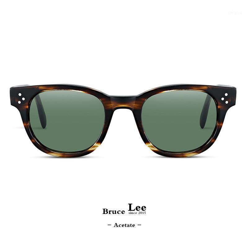 

Sunglasses High Quality Brand Designer Polarized For Men Traveling Retro Square Acetate Rivet Sun Glasses Driving Eyewear OV52361
