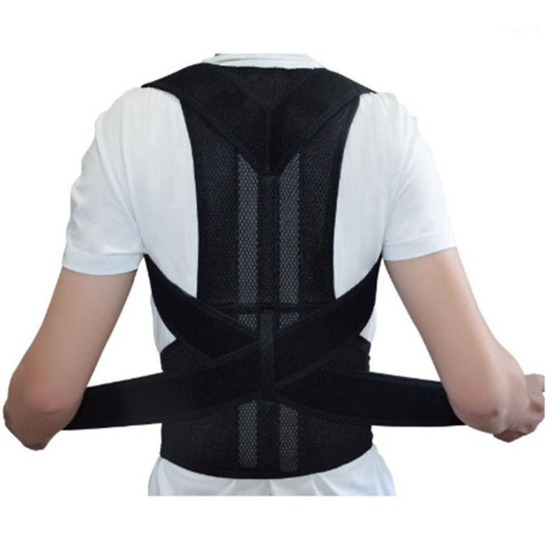 

Magnetic Therapy Posture Corrector Brace Shoulder Back Support Belt for Braces & Supports Belt Shoulder Posture Correction1, Black