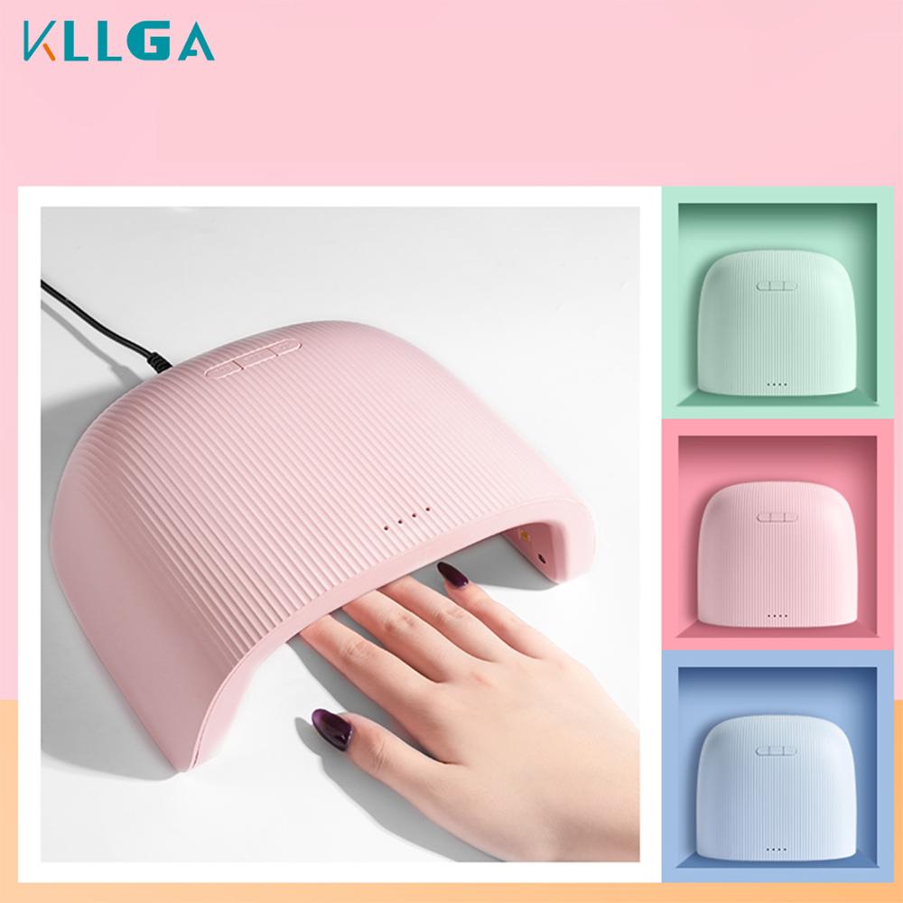 

Small fresh UV nail lamp, 36W12 lamp for drying nail polish, polish dryer, polishing lamp 30S/60S/90S, Green