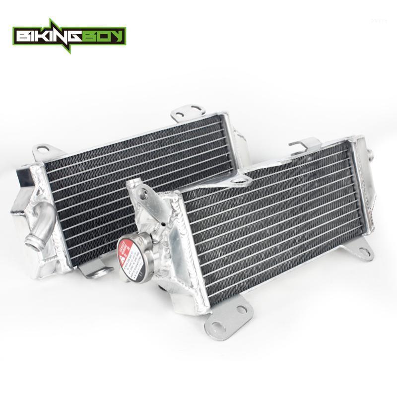 

BIKINGBOY For YZ 450 F YZ450F 18 19 20 2018 2019 2020 MX Aluminum Engine Water Cooling Radiators Coolers1