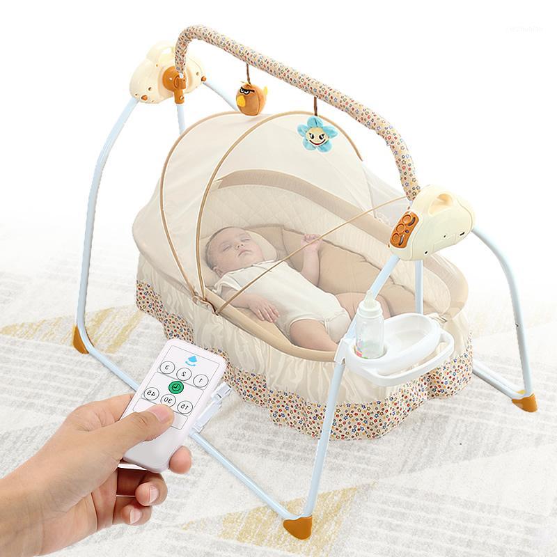 

928 Infant Electric Bassinet Cradle Carrycot Newborn Children Automatic Cradle Baby Coax Baby God1