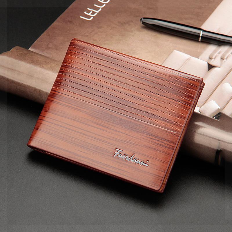 

Multiple Card Slots Purse for Man Pu Leather Soild Color Man Wallet Fashion Short Wallet Male Purse Thin Soft Coin, Blue