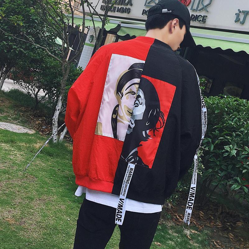 

2021 New Tang Spring Blunt Fine Baseball and Men's Printing Jacket ZV4P